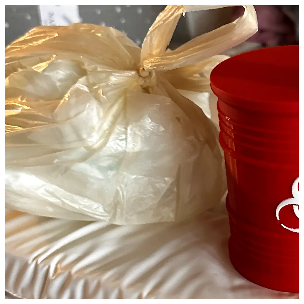 Biohazard Waste Barrel Screw Top Container Waste Management Lab Supplies Container Parts Recycling Medical