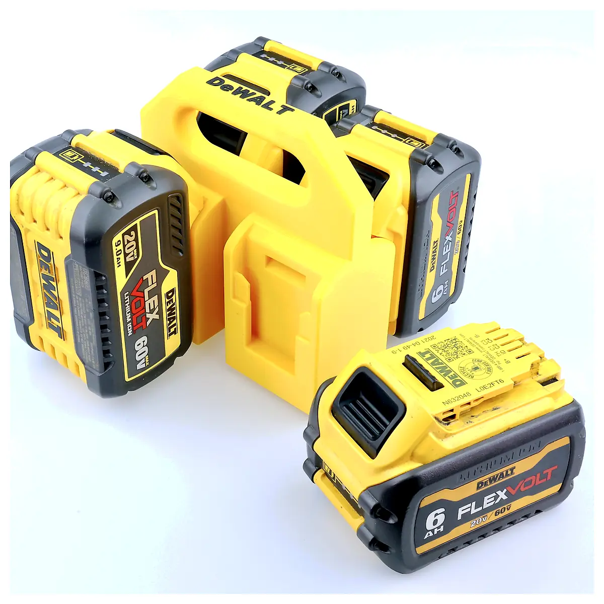 DeWALT Battery Caddy Holder 4 Pack Battery Charger Accessories Tool Accessories