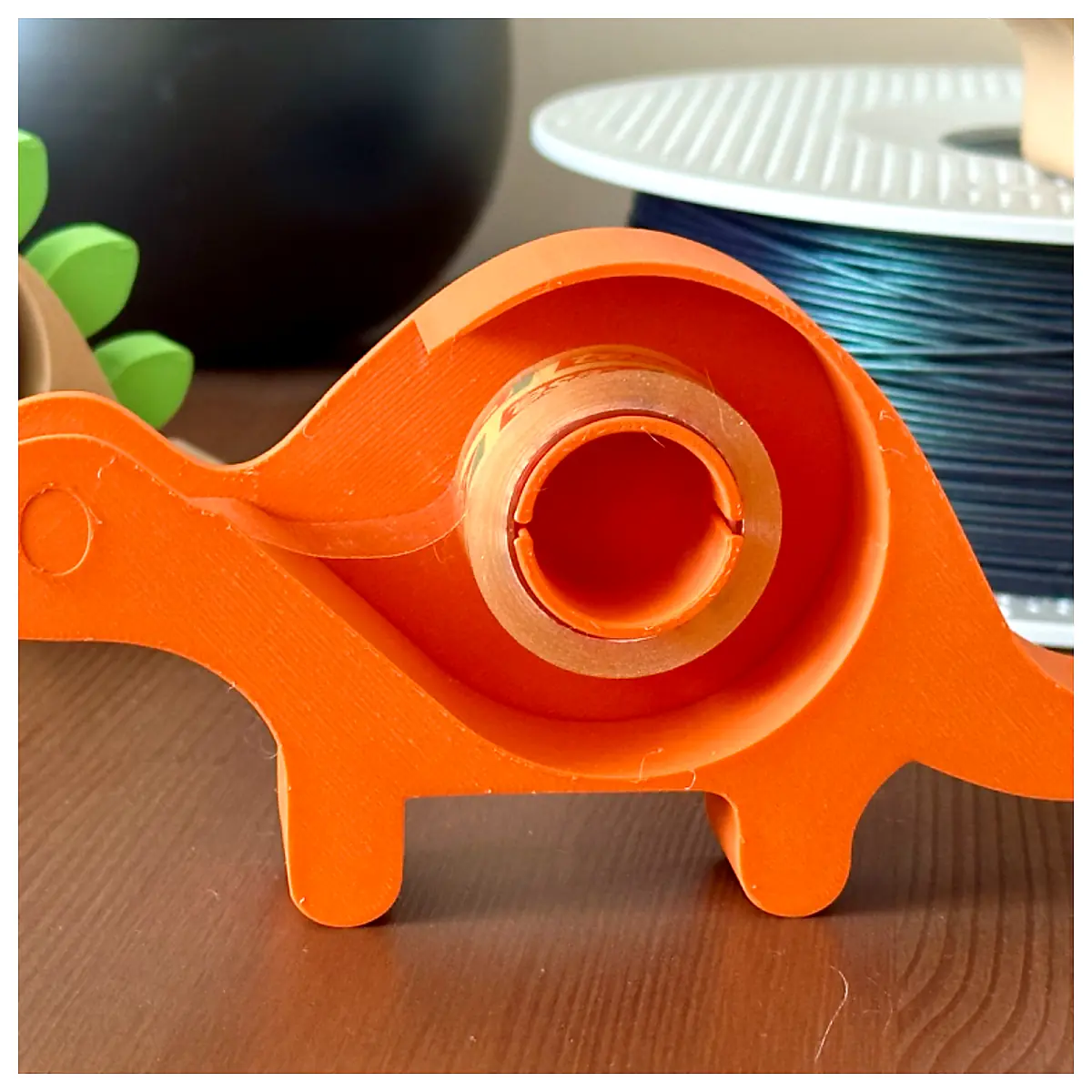 Cute Dinosaur Tape Dispenser Universal Tape Supply Repair Office Supplies