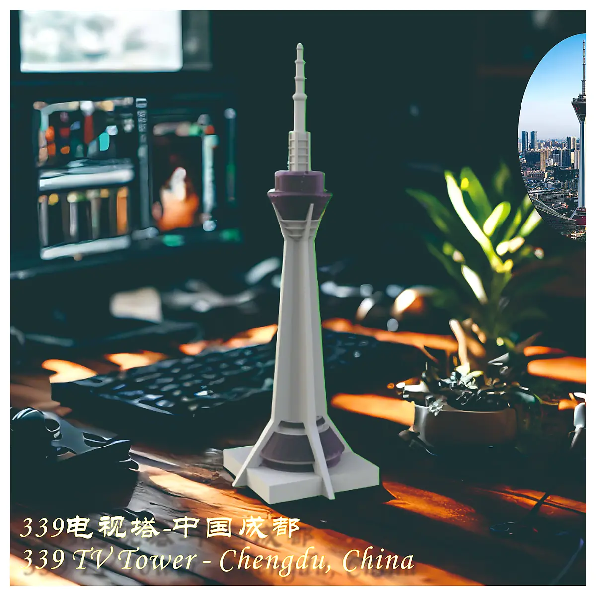 339 TV Tower Chengdu Observation Deck City Views Photo Spot Tourism Sightseeing Night Views