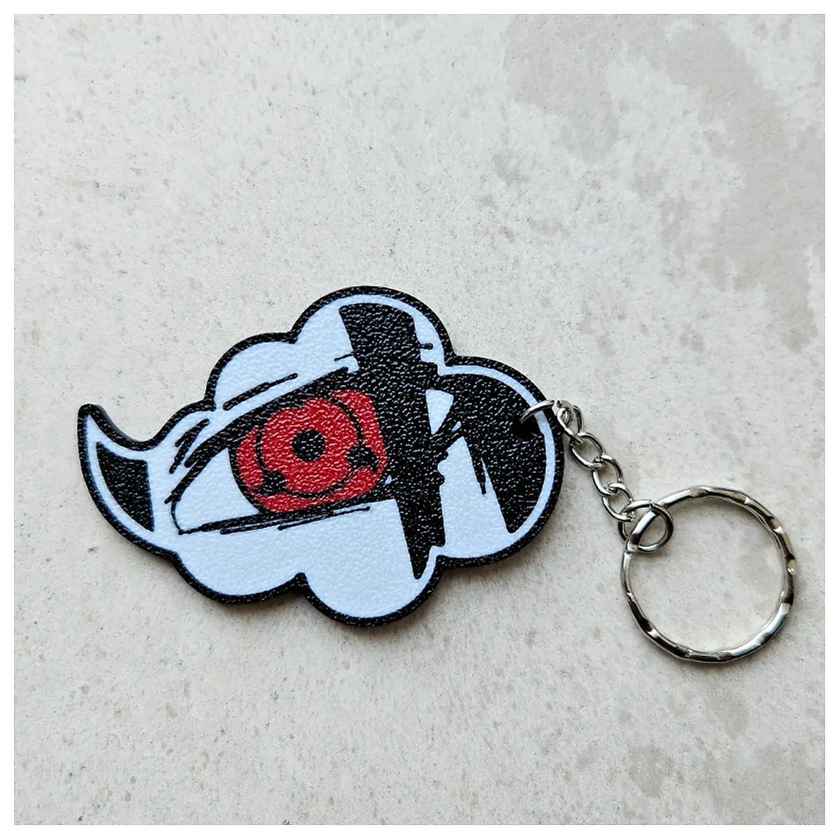 Itachi Akatsuki Keychain Anime Figure Collectible Naruto Accessories Ninja Gift Anime Merchandise