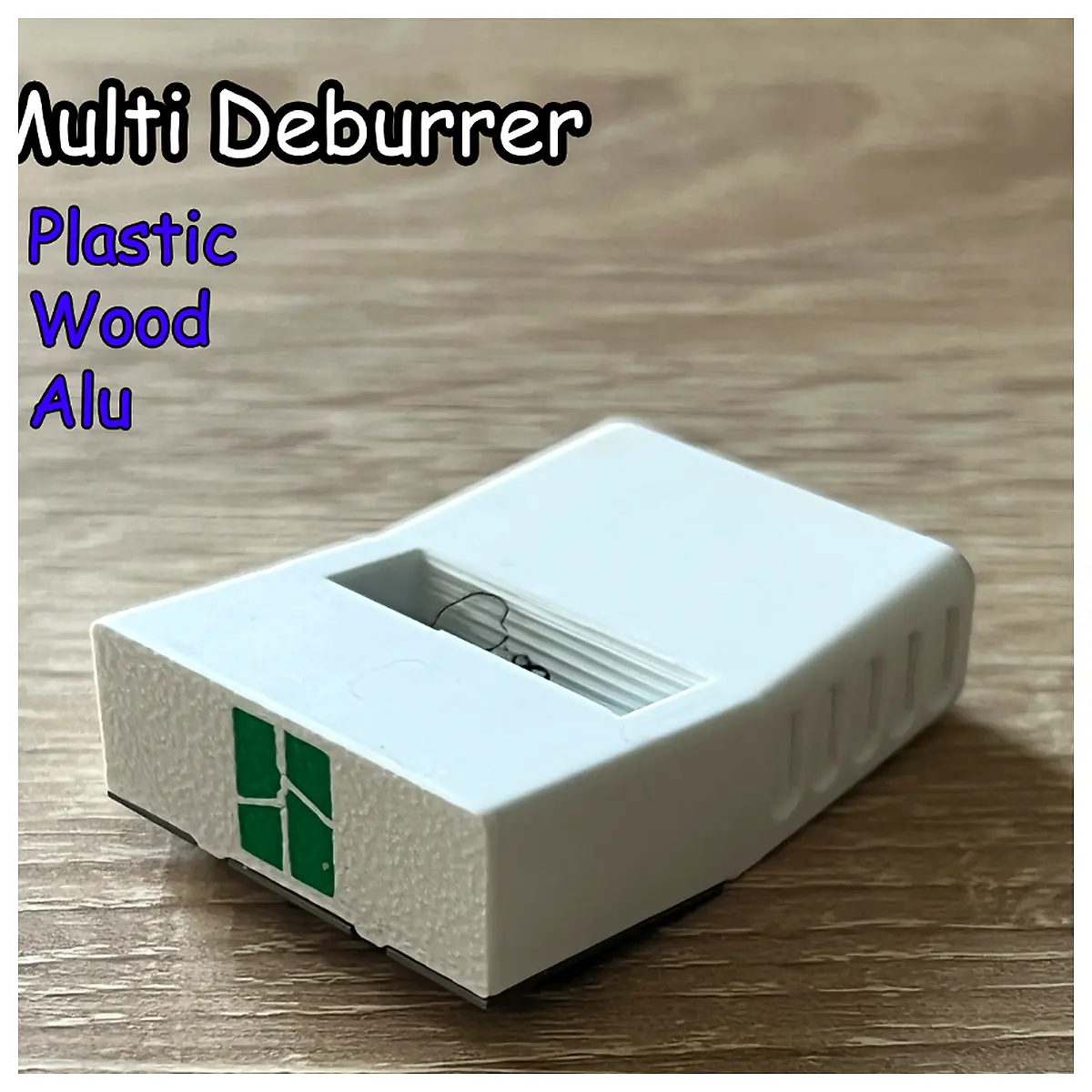 Multi Deburring Tool Wood Parts Repair Edge Defect Removal