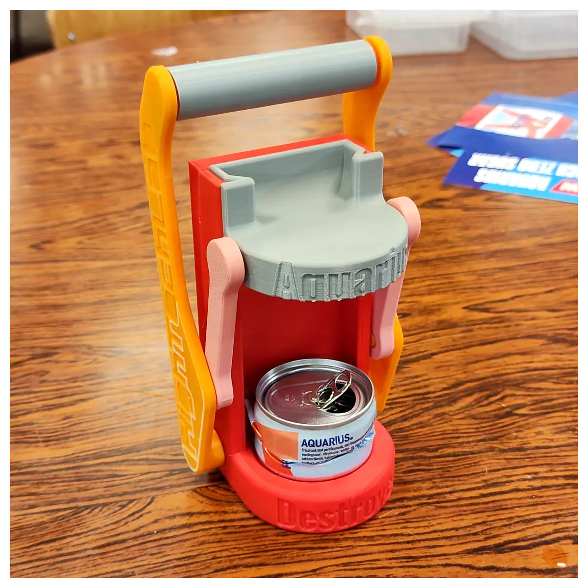 Can Crusher 15cl Bottle Opener Beer Can Crusher Multi Purpose Crushing Tool Drink Can Opener
