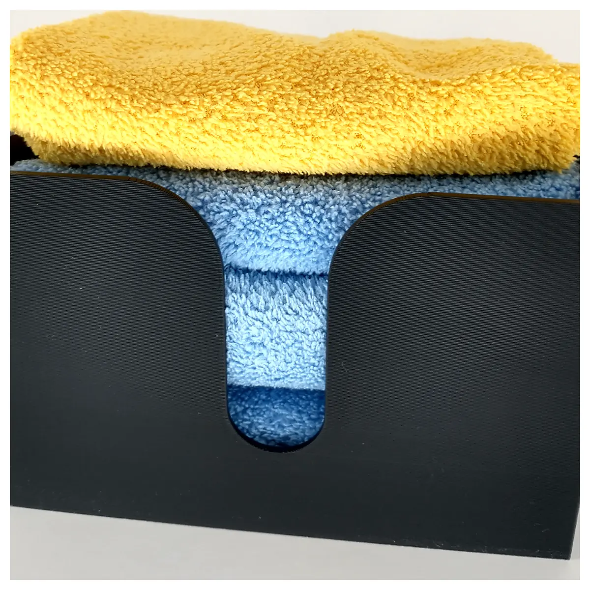 Wash Cloth Box Bathroom Organizer Fabric Storage Container Soft Textile Holder Laundry Basket Home Storage Solutions