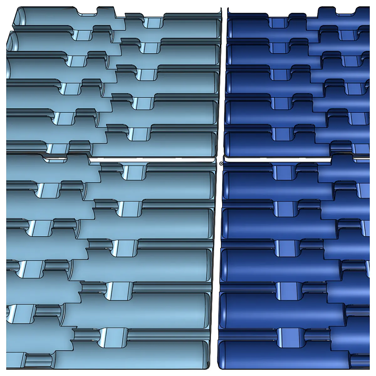 Gridfinity Screwdriver Organizer Tray Tool Storage Screw Driver Kit Desktop Organization Parts Accessories