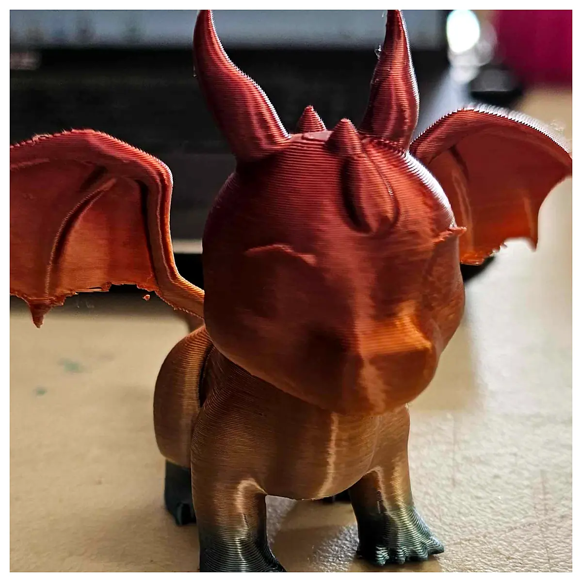 Cute Baby Dragon Toy Dragon Figurine Dinosaur Model Role Play Kids Gift Suitable for Toddlers Educational Toy