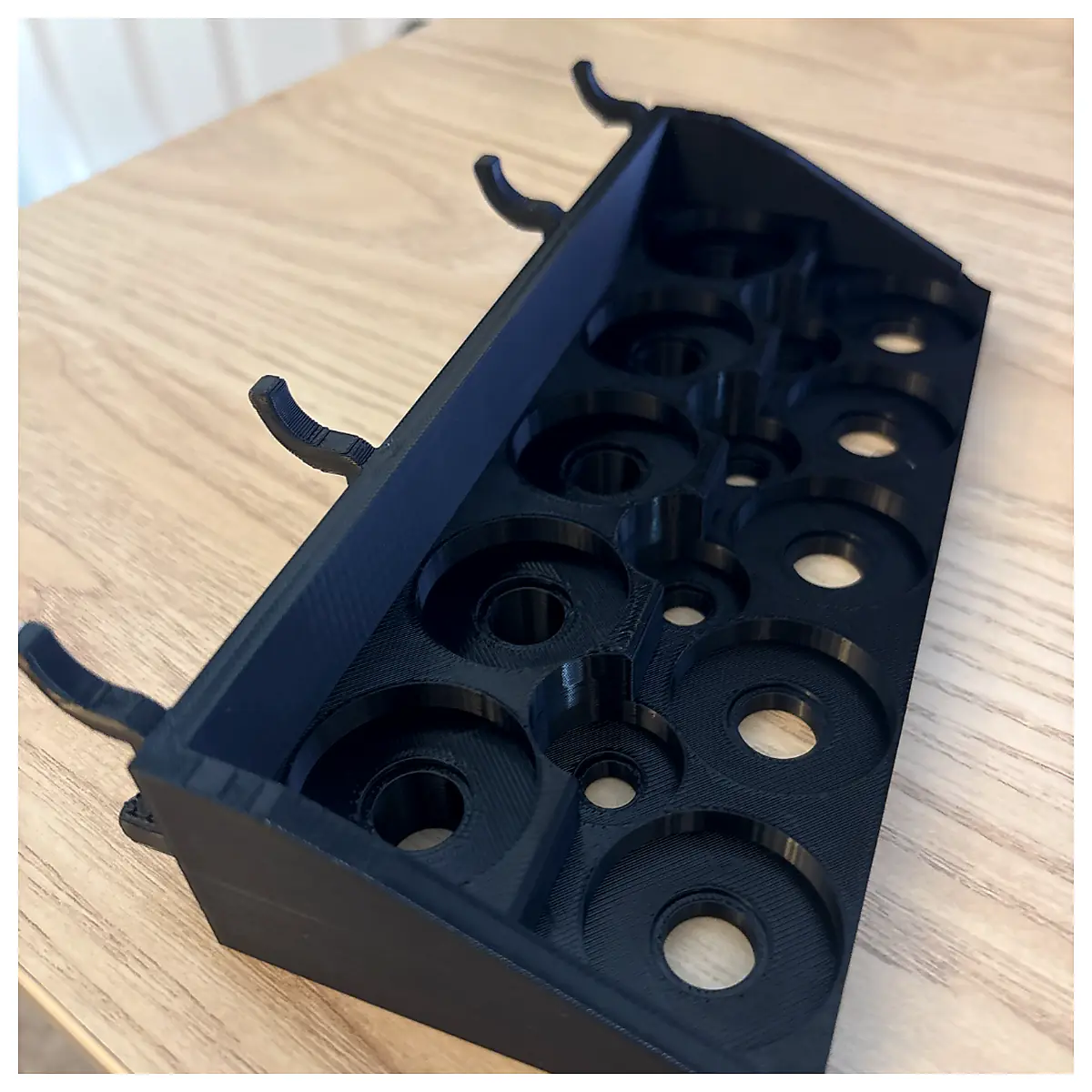 Pegboard Screwdriver Holder Tool Organizer Magnetic Wall Mount Storage Fixation System Accessory