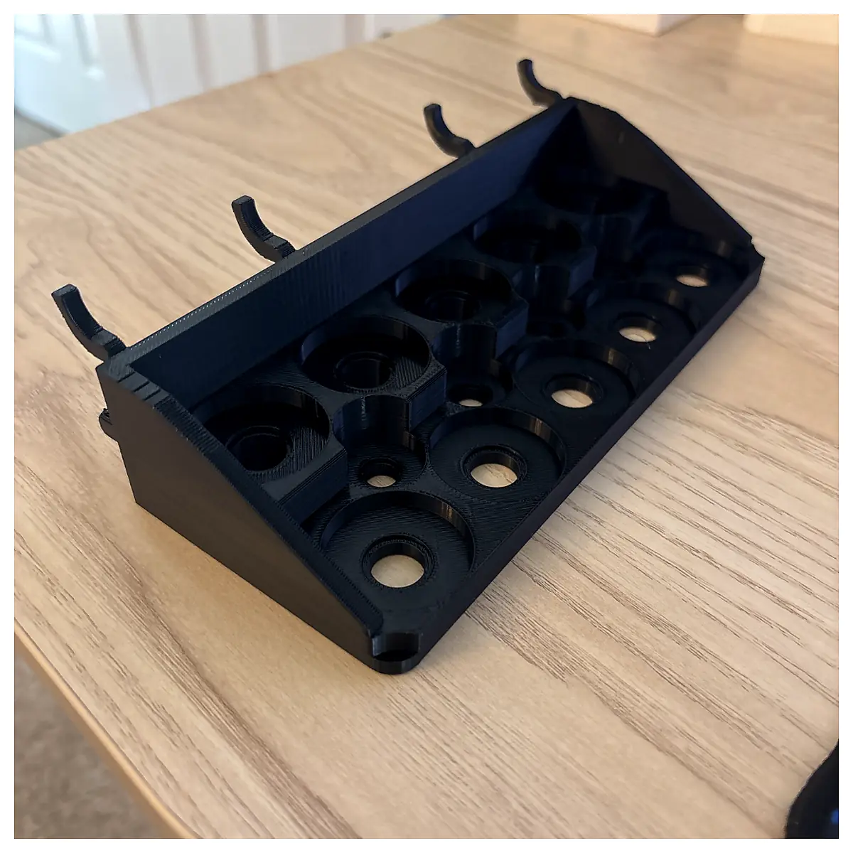 Pegboard Screwdriver Holder Tool Organizer Magnetic Wall Mount Storage Fixation System Accessory
