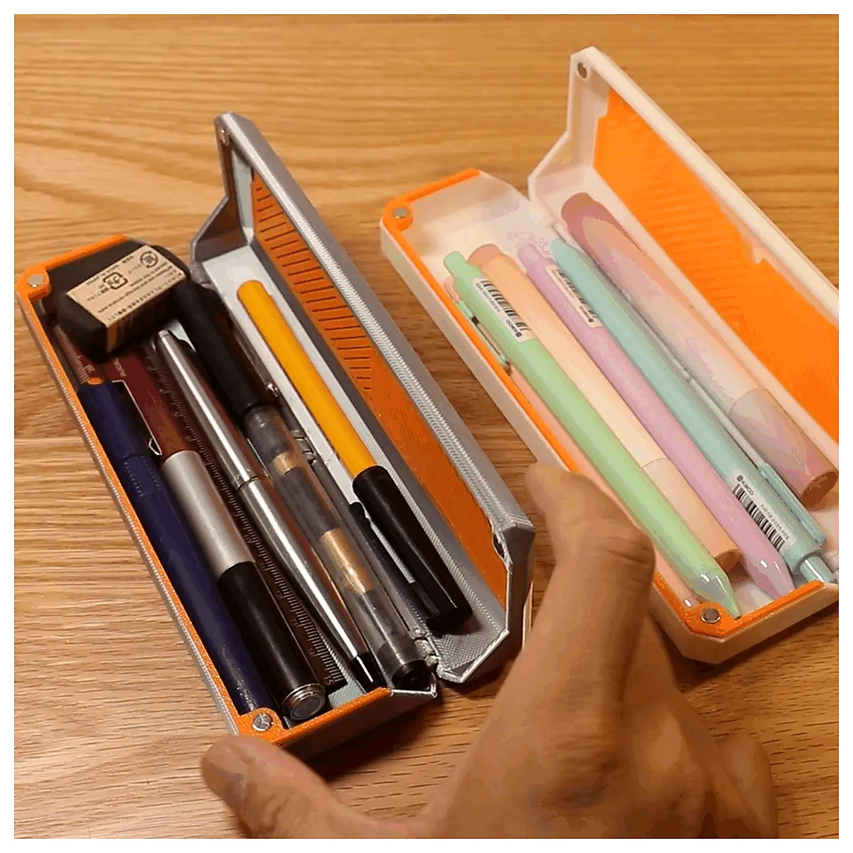 Space Capsule Pencil Case Multi Purpose Pen Case Student Supplies Part Repair Replacement Parts