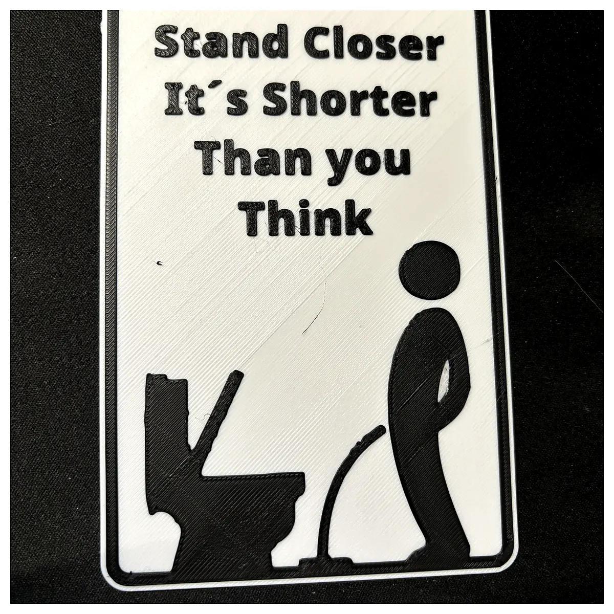 Funny Toilet Sign Humor Bathroom Decor Toilet Stickers Bathroom Poster Creative Gift Toilet Supplies