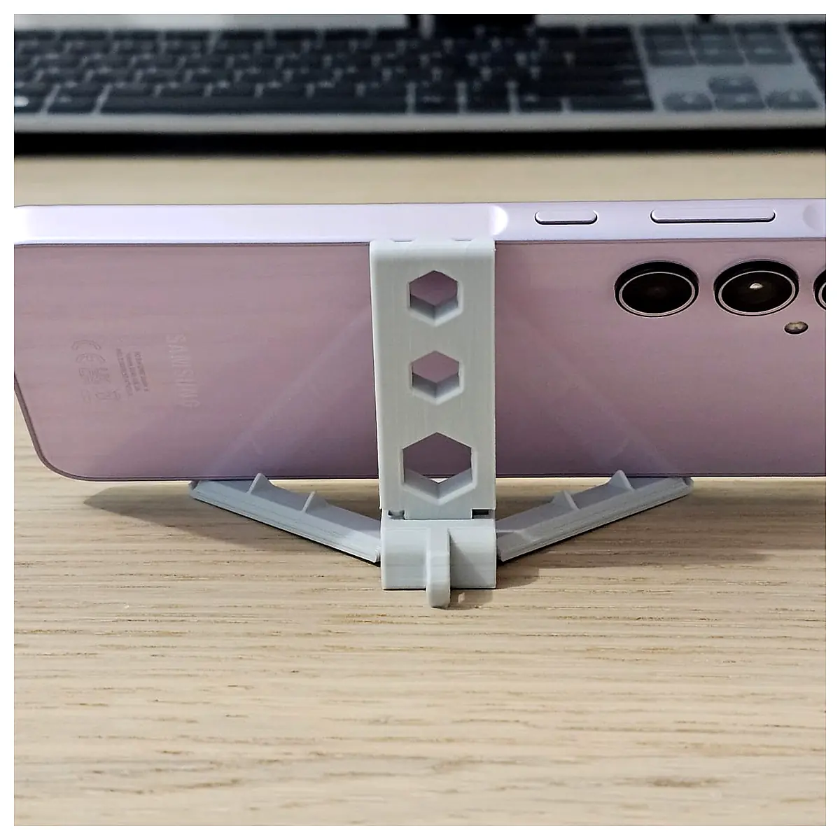 Foldable Phone Stand Auto Arms Phone Stand Holder Adjustable Support Bracket Accessory Support