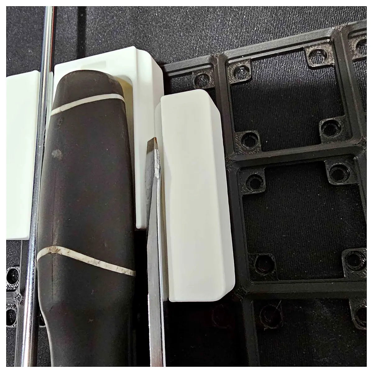 Gridfinity Universal Organizer Tool Tray Screw Driver Storage Parts Repair Accessories