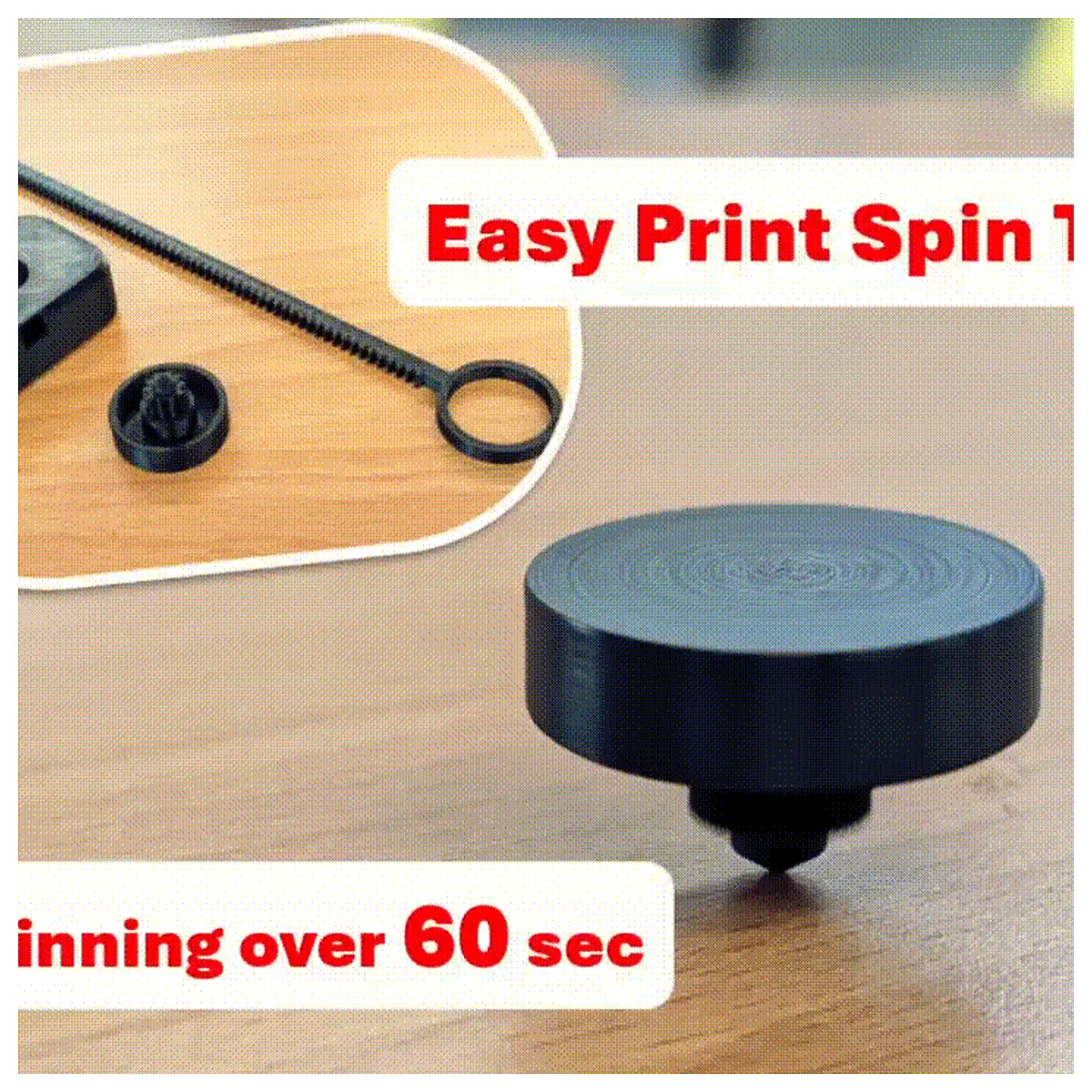 Spin Top Print Stand Easy Print Support Adjustable Stand Print Accessory Print Holder