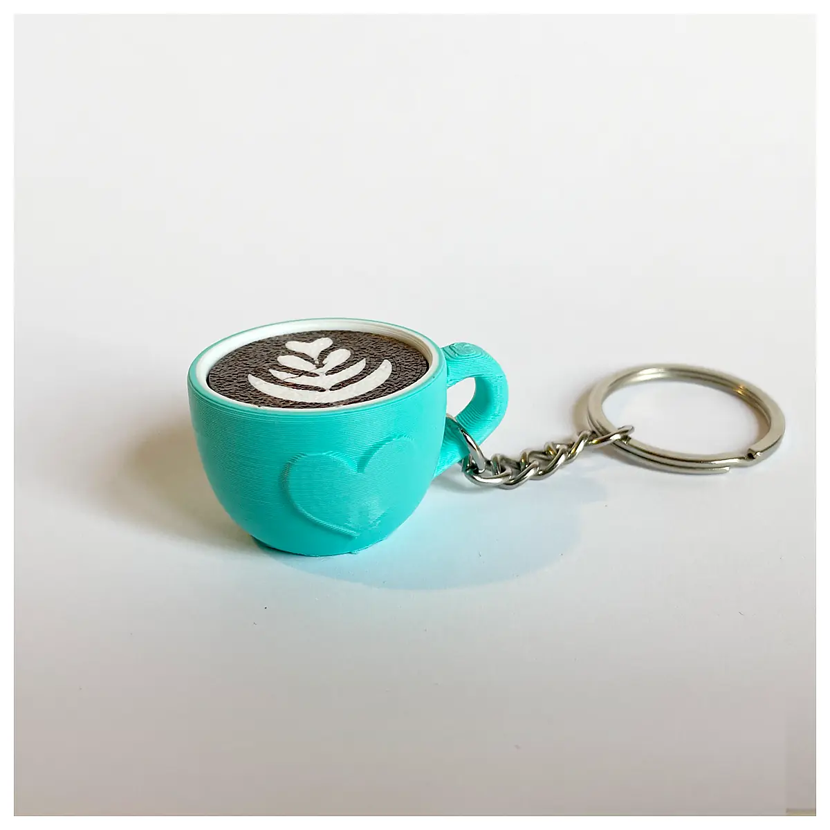 Cute Coffee Lovers Keychain Coffee Mug Drink Gift Keychains Versatile Accessories