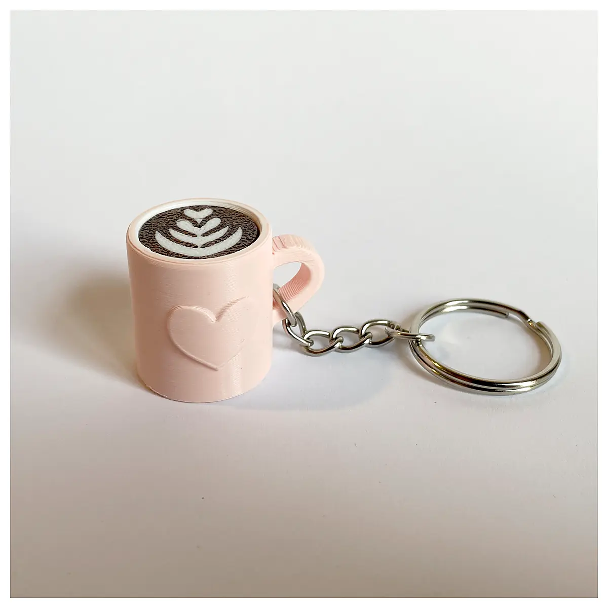 Cute Coffee Lovers Keychain Coffee Mug Drink Gift Keychains Versatile Accessories
