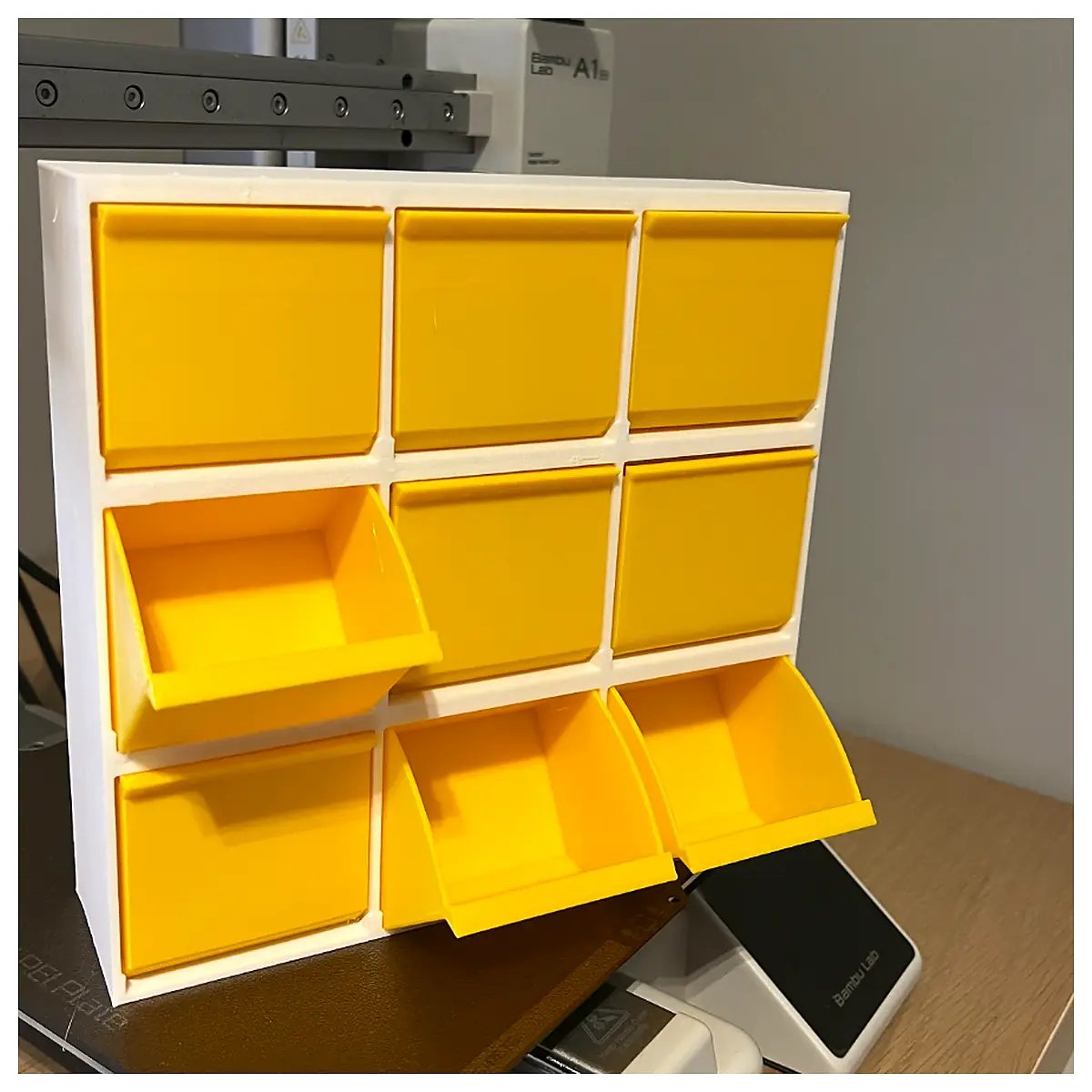 Small Part Organizer Drawer 3x3 Universal Parts Storage Box Drawer Organizer Parts Case