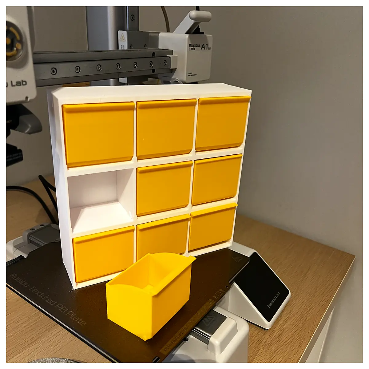 Small Part Organizer Drawer 3x3 Universal Parts Storage Box Drawer Organizer Parts Case