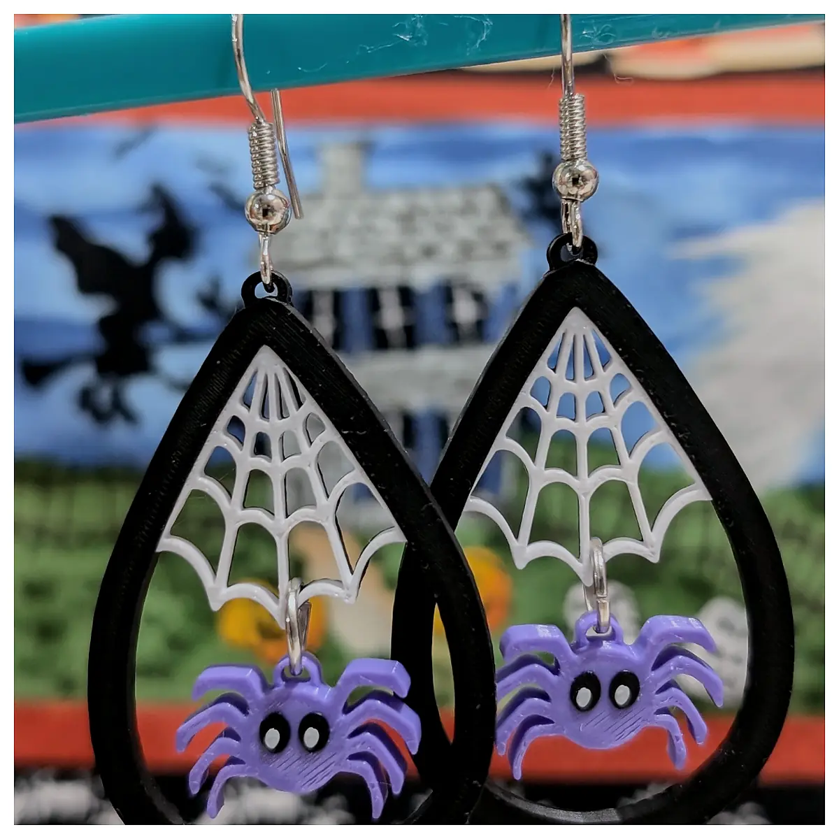 Spider Web Earrings Design Elegant Jewelry Decorative Earrings Purchase Accessories