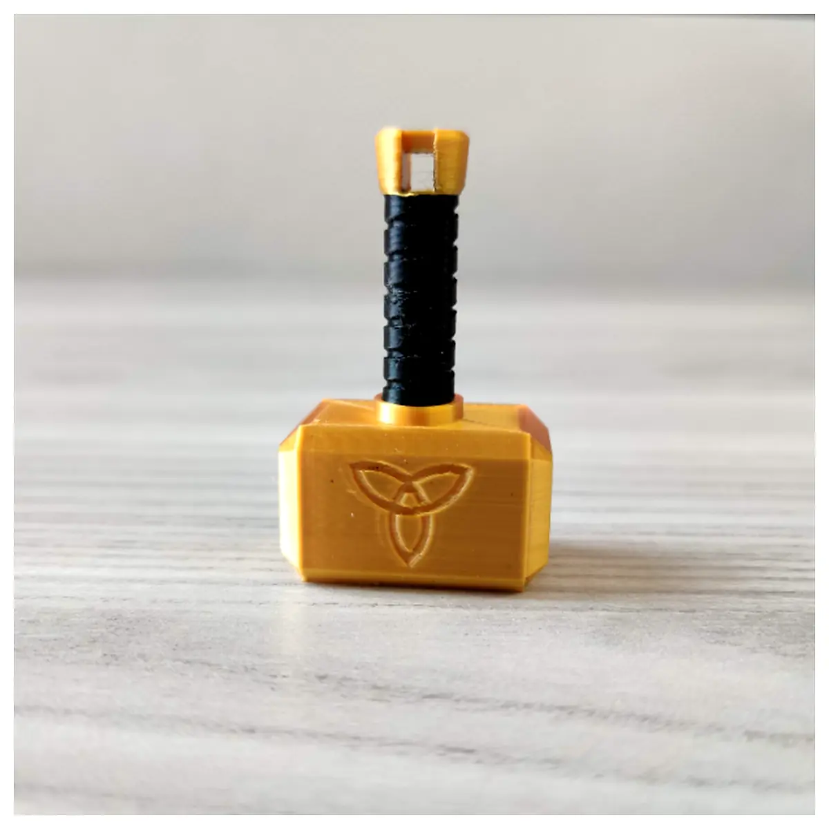 Thor Hammer Keychain Universal Accessory Hero Collectible Figurine Parts Repair