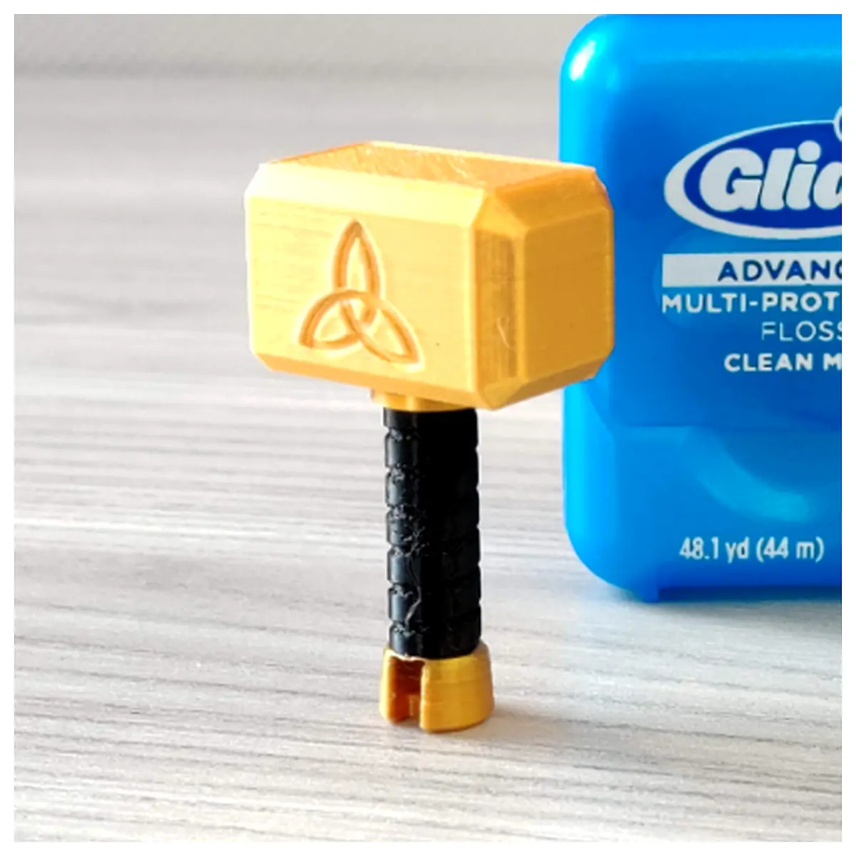 Thor Hammer Keychain Universal Accessory Hero Collectible Figurine Parts Repair