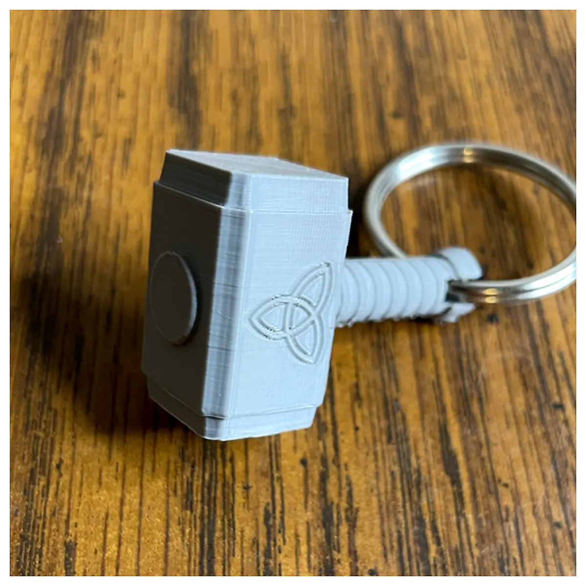 Thor Hammer Keychain Universal Accessory Hero Collectible Figurine Parts Repair