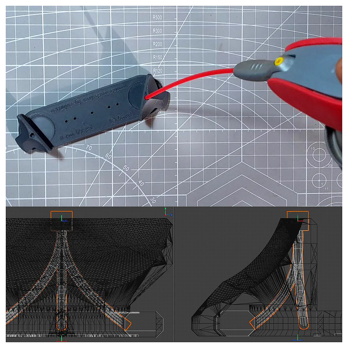 Fractional Center Finder Angle Finder Measuring Tool Parts Repair Measurement Accessories