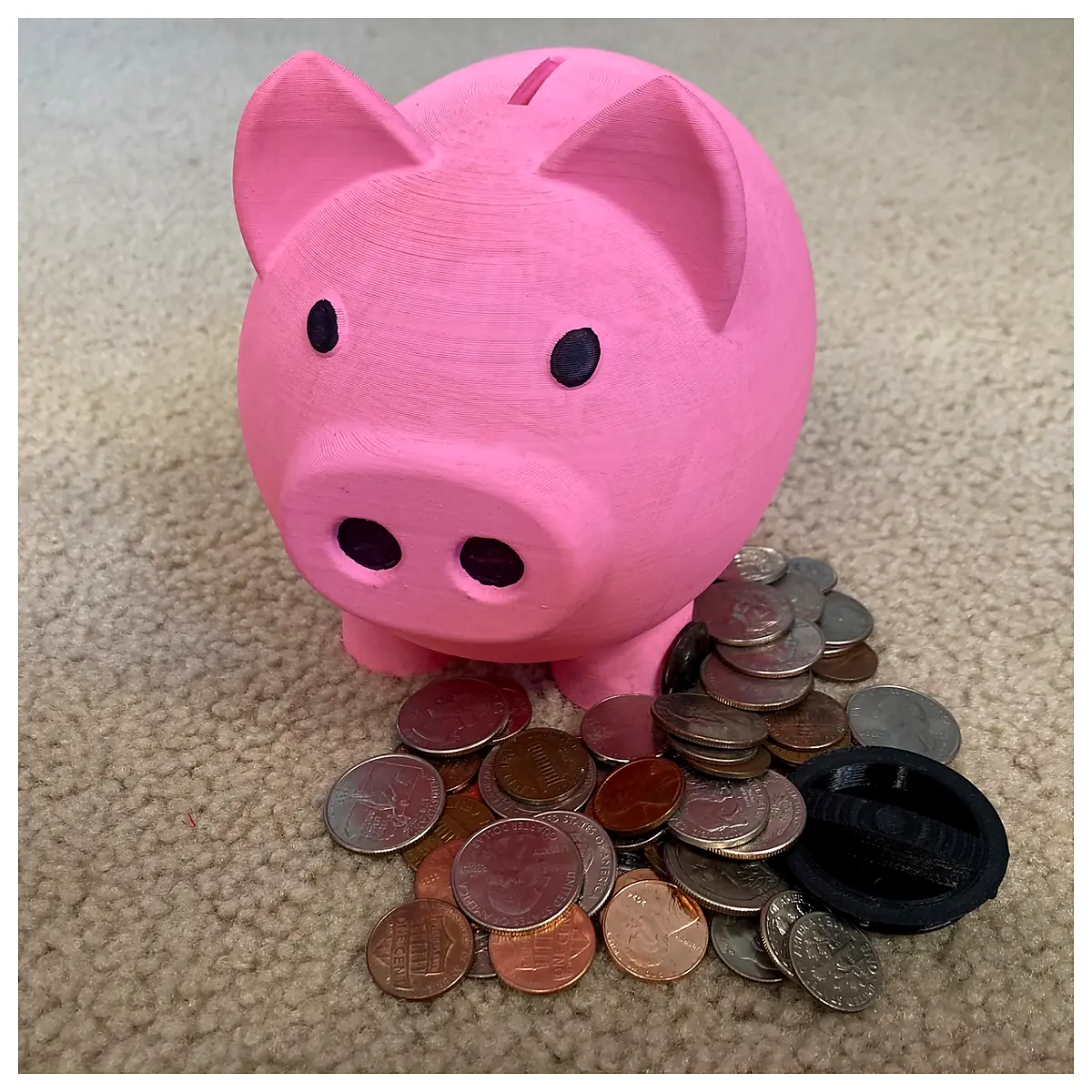 Piggy Bank Removable Bottom Savings Toy for Kids Money Box Baby Gift Educational Learning Piggy Bank Accessories
