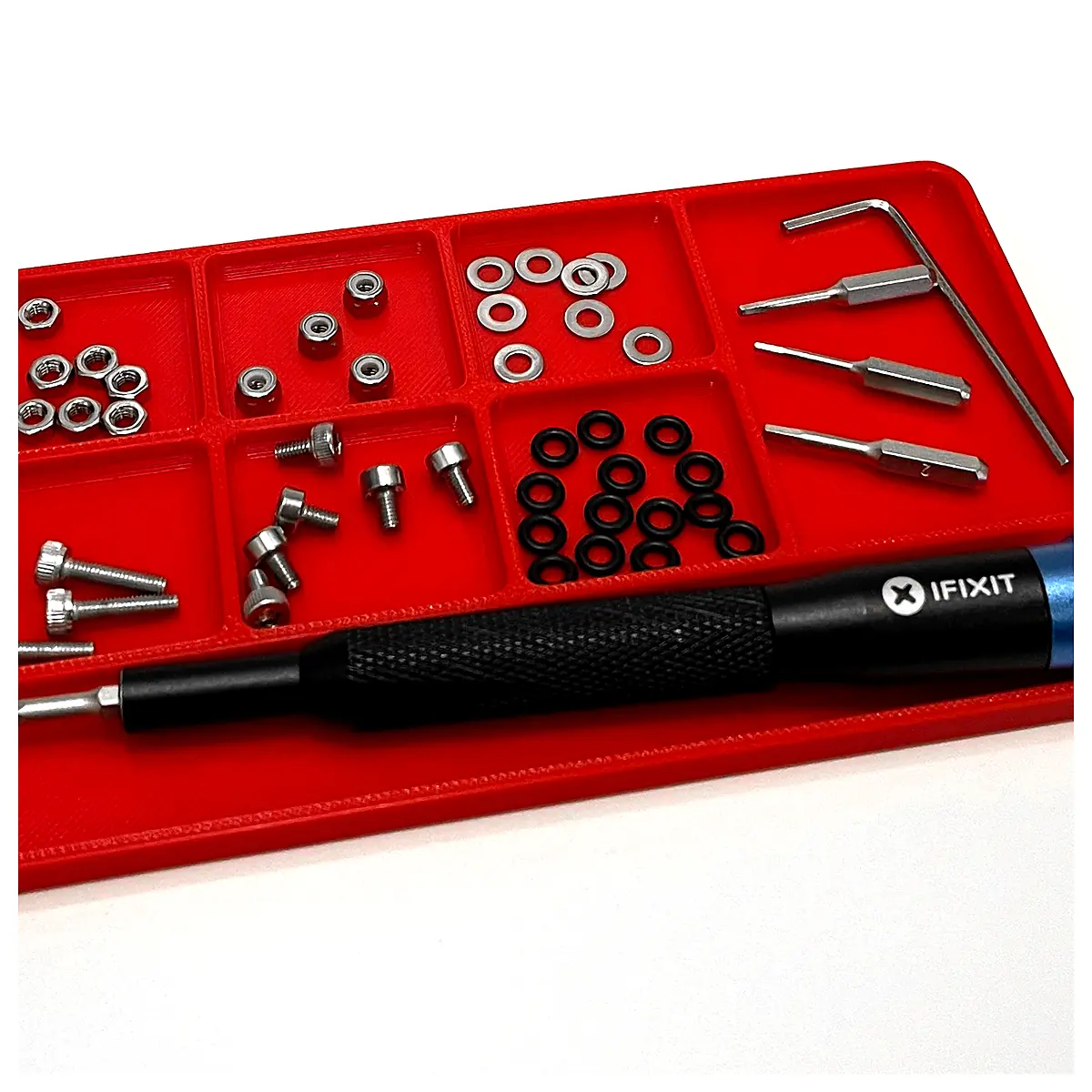 Small Parts Tray Organizer Universal Parts Storage Repair Components Tool Storage Solutions