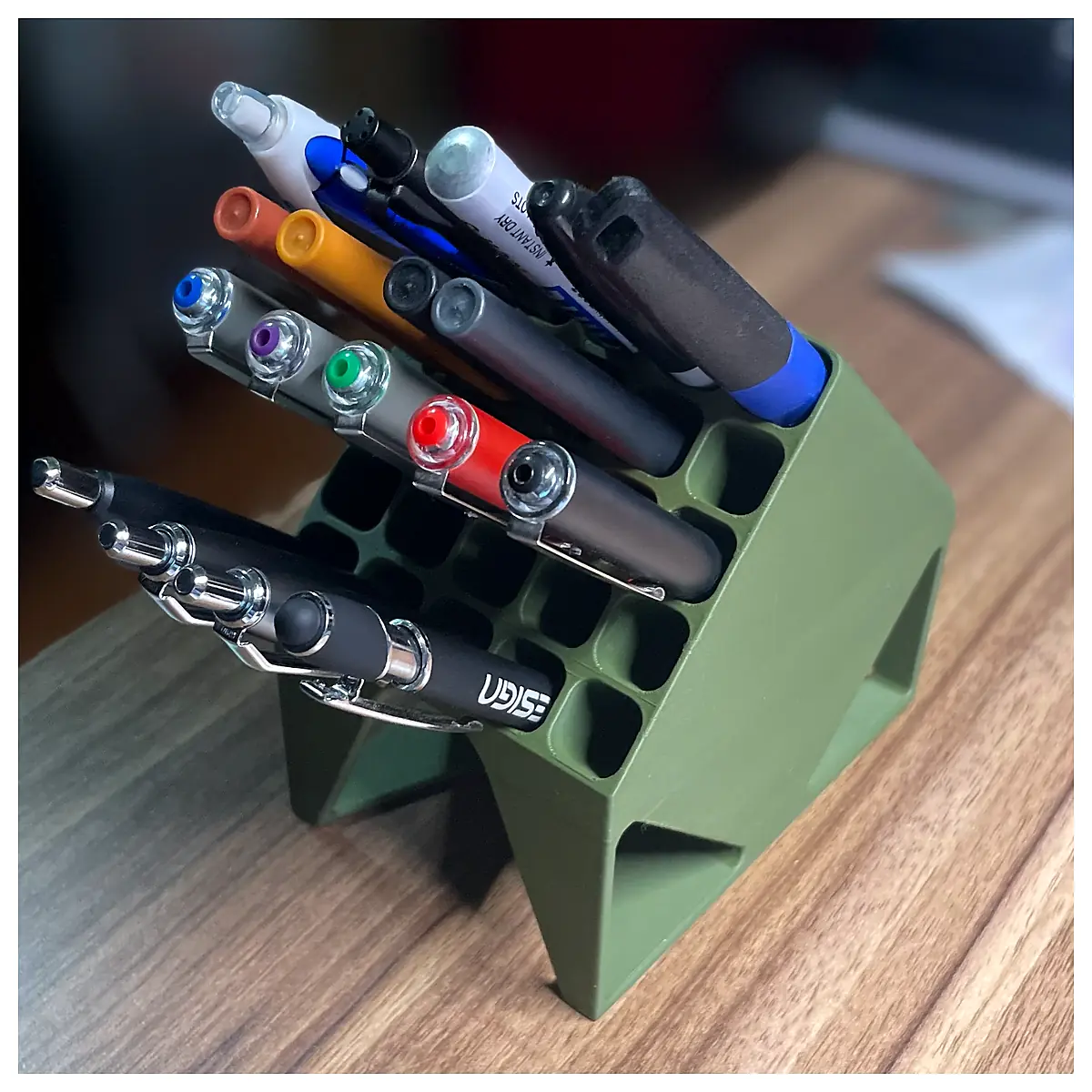 Desk Organizer Pen Holder 5x5 Multi Functional Pen Box Storage Solutions Office Supplies Bulk Buy 5x5
