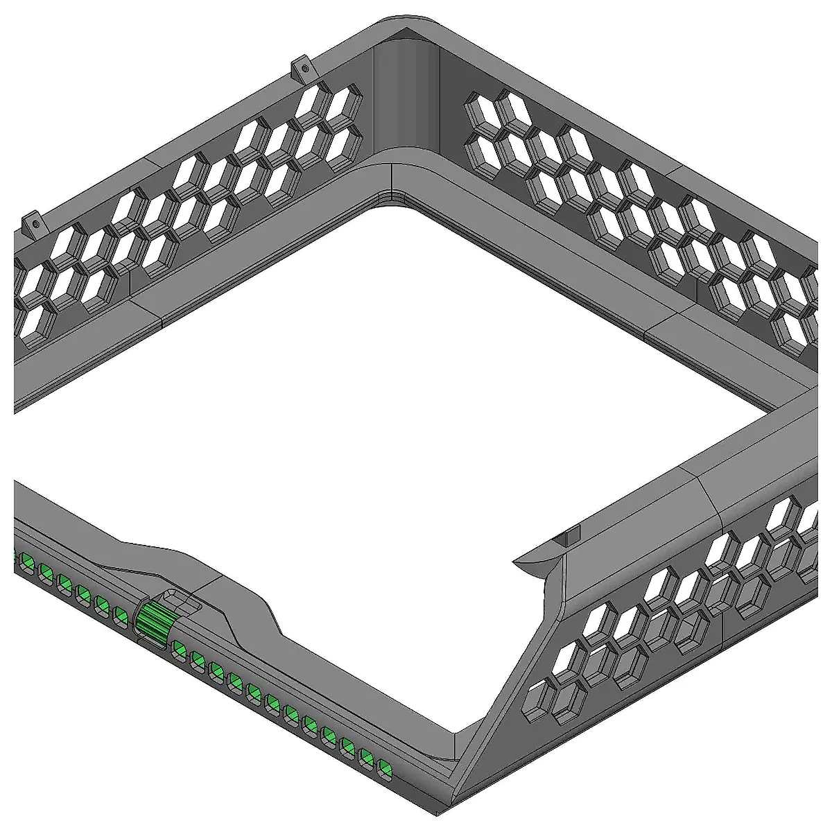 Honeycomb Riser Module Compatible with BaBo duo Risers Power Supply Accessories Compatibility Testing Hardware Upgrade