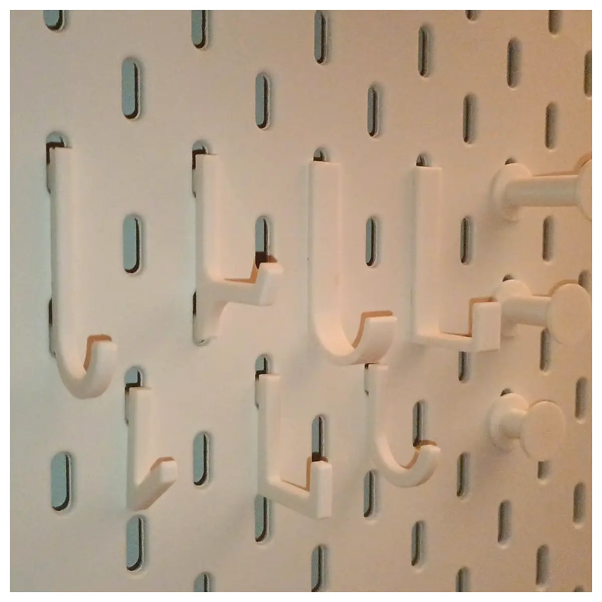 Hooks Pegs Wall Mounting System Storage Solutions Organizing Accessories Display Shelves Hanging Storage