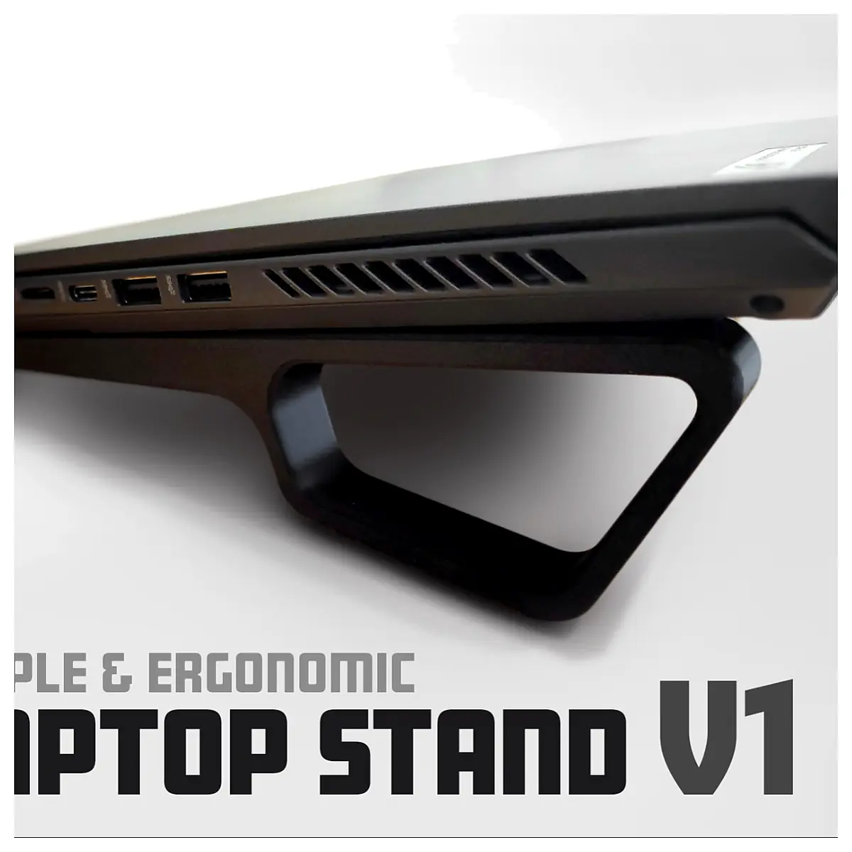 Laptop Stand Simple Ergonomic Adjustable Universal Laptop Stand Accessories Support Bracket