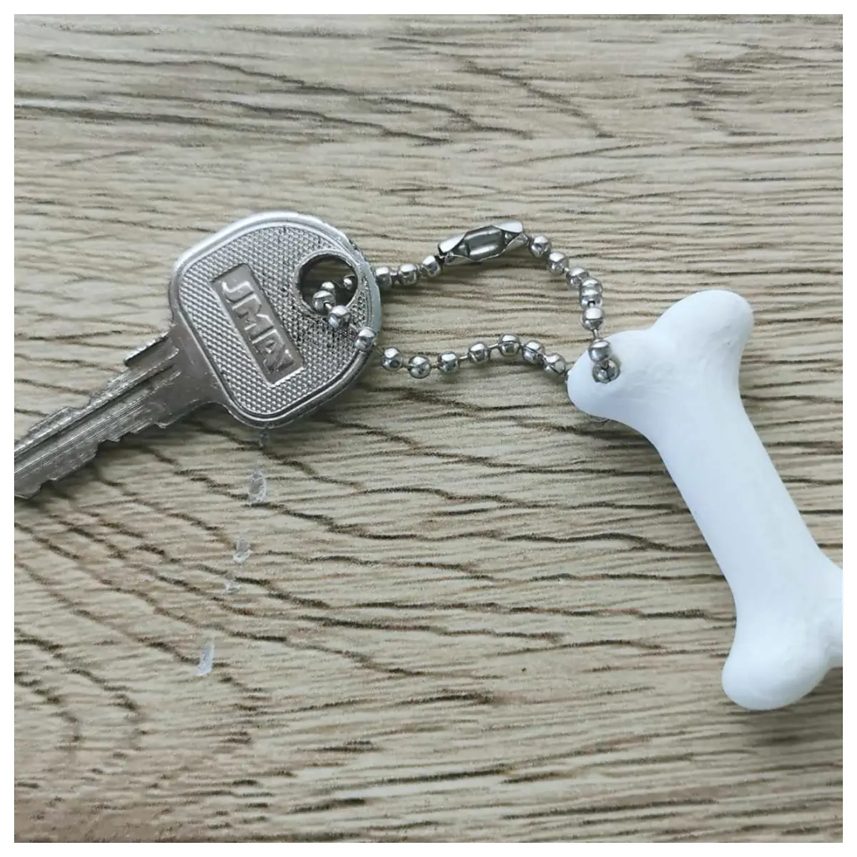 Dog Bone Keychain Pet Memorial Dog Toy Pet Accessory Dog Gift Bone Charms