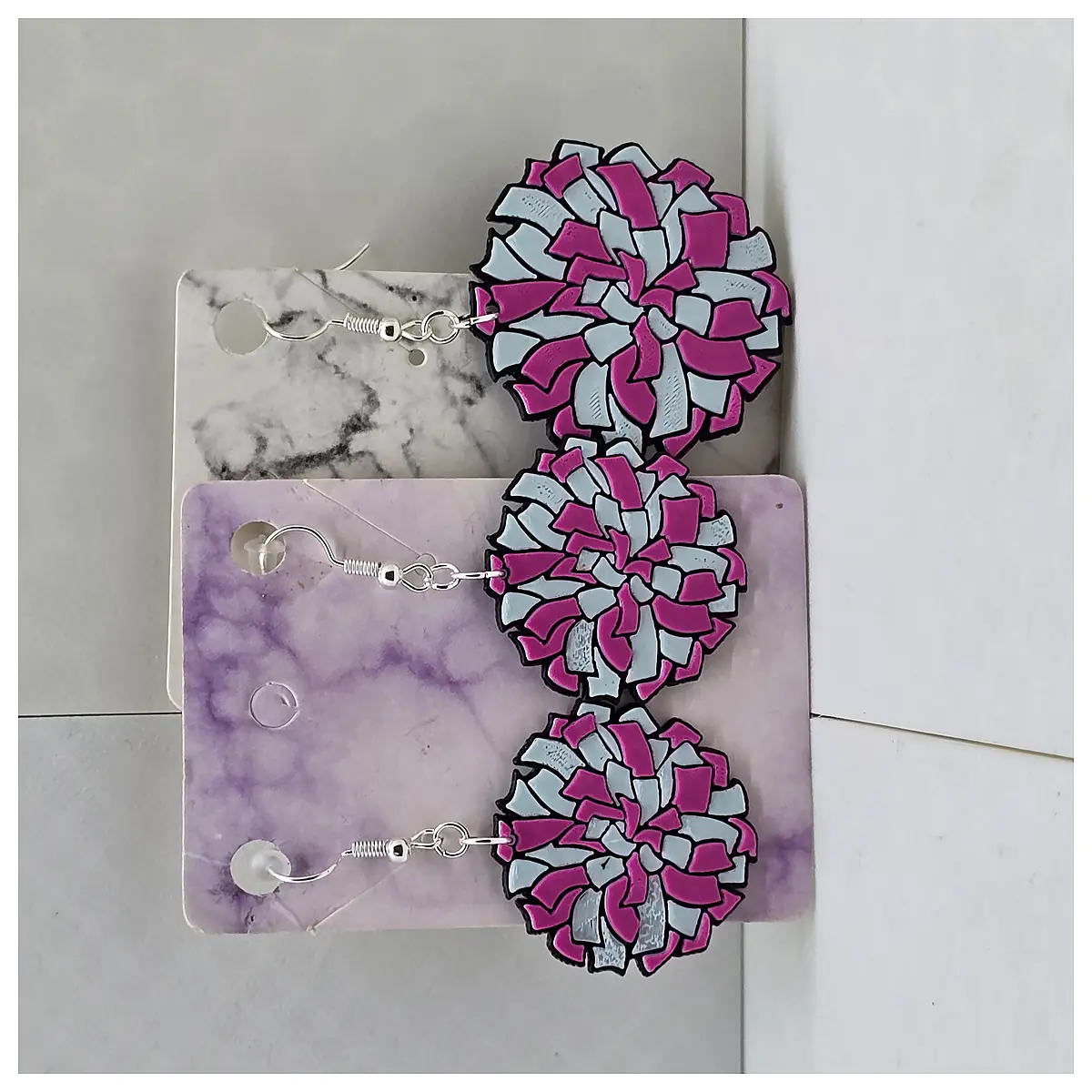 Pom Pom Earrings Trendy Earring Accessories Replacement Repair Simple Fashion