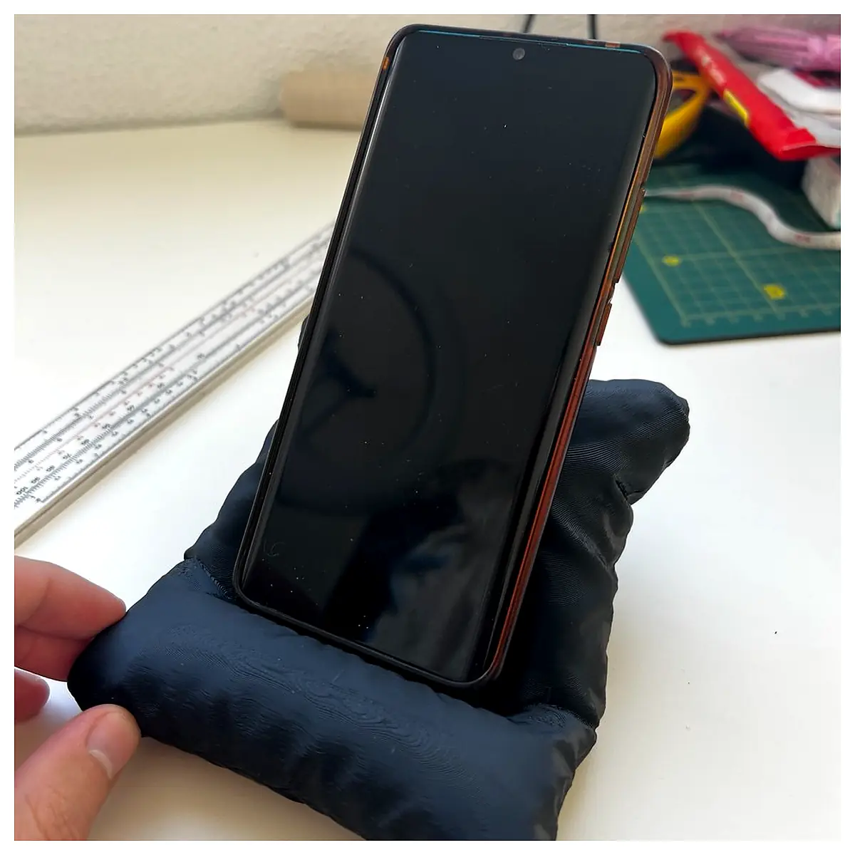 Phone Holder Adjustable Smartphone Mount Car Headrest Desk Support Accessory Phone Clamp Multi Angle