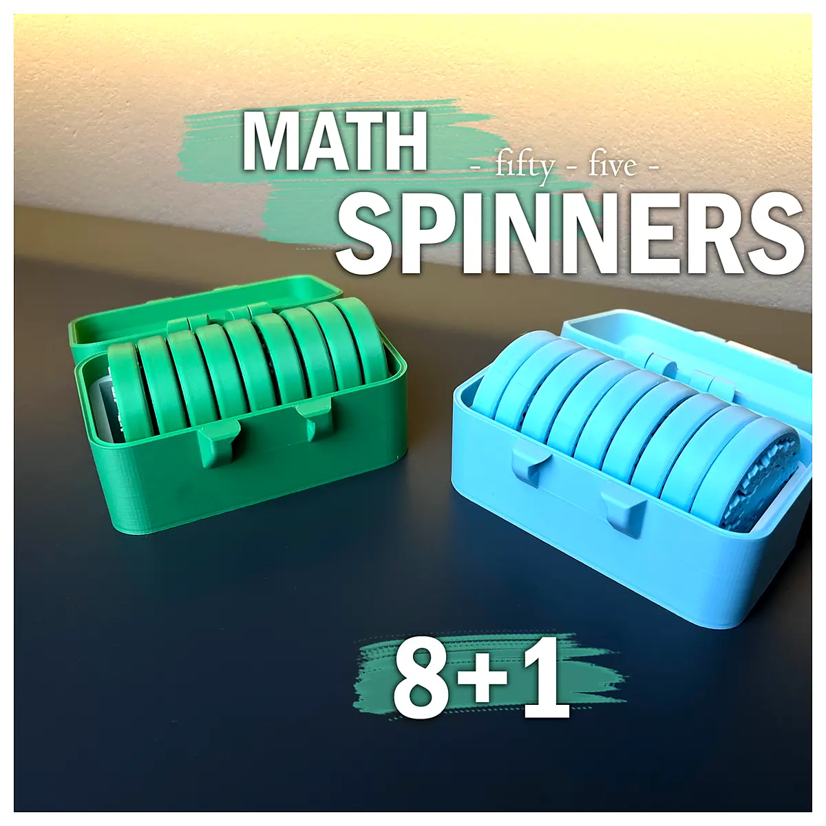 9 Spinner Storage Box 55cm Fidget Toys Spinners Parts Repair Focus Toys Stress Relief