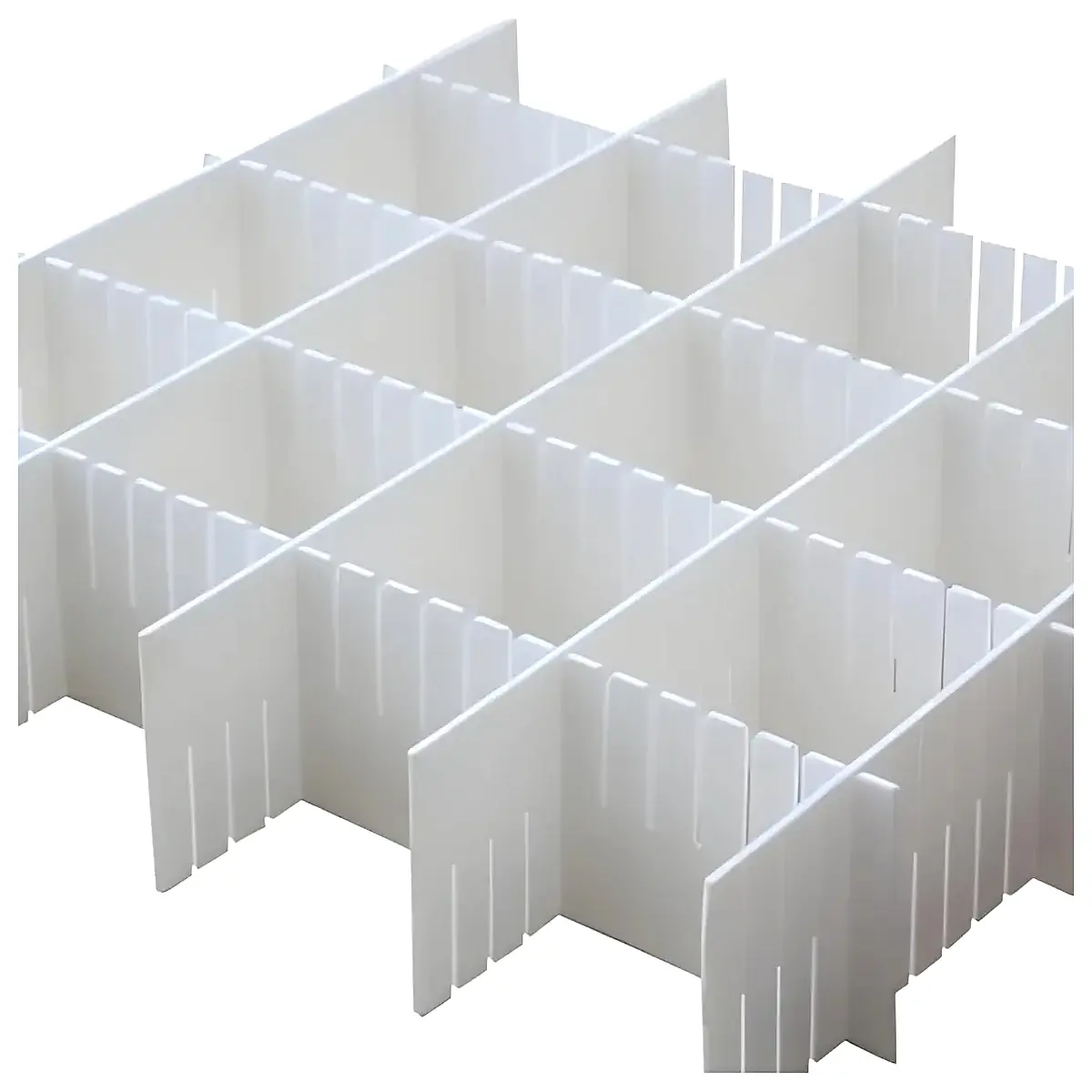 Drawer Storage Grid Organizer Storage Boxes Divider Shelving System Multi Tiered Storage