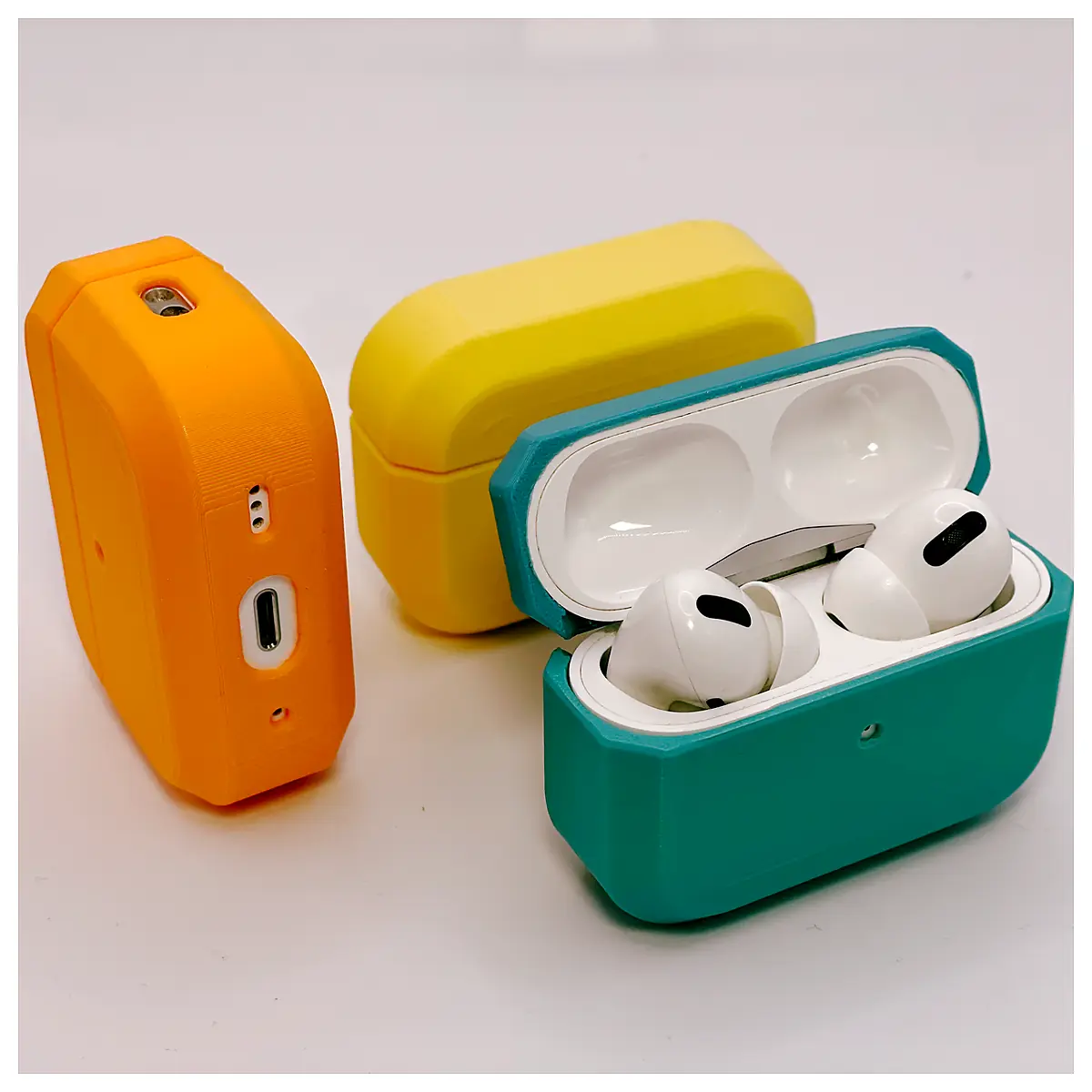 AirPods Pro 2 Case Flat Edge Protective Cover Universal Case Phone Skin Anti Drop Full Protection Compatibility