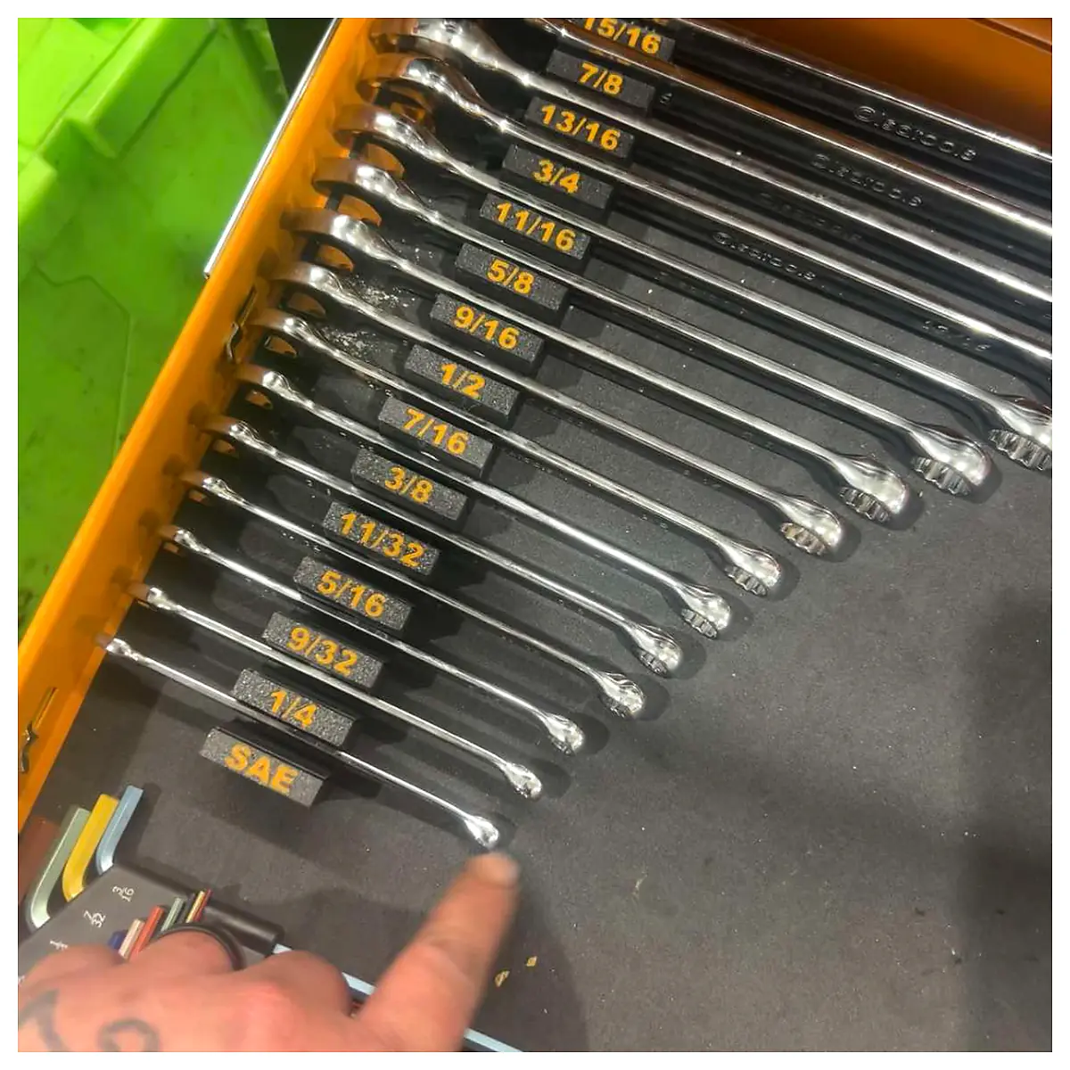 Modular Wrench Holder Organizer Tool Storage System Wrench Parts Repair Accessories