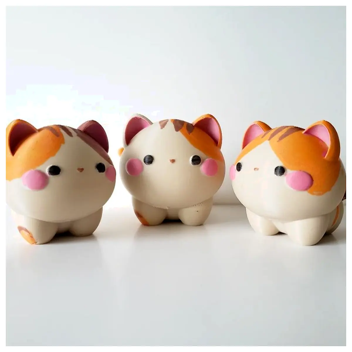 Cute Fat Cat Accessories Universal Repair Parts Pet Toys Kitten Supplies Cat Food Cat Treats