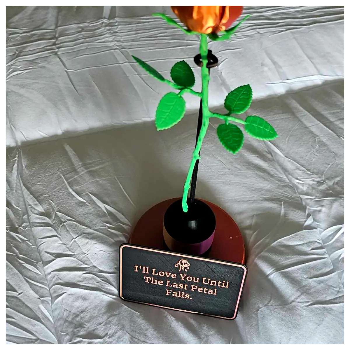 Rose Pot Base Sign Holder Floral Arrangement Rose Flower Vase Decorative Flower Pot Planting Roses