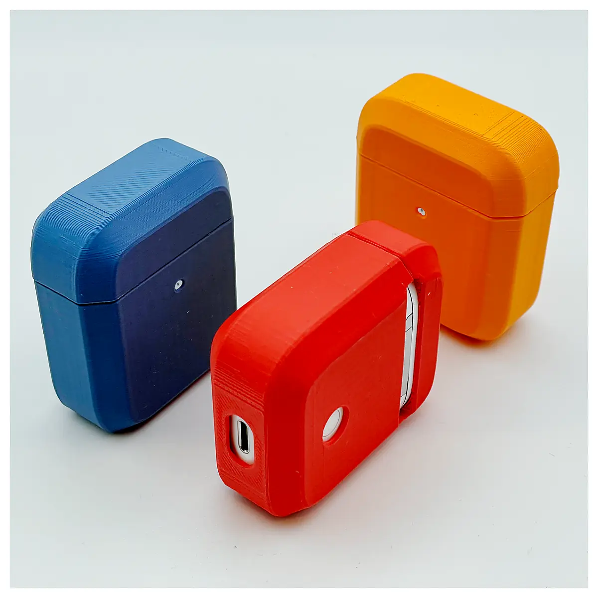 AirPods 12 Case Flat Edge Protection Drop Resistant Dustproof Durable Phone Case Universal Compatibility AirPods Case