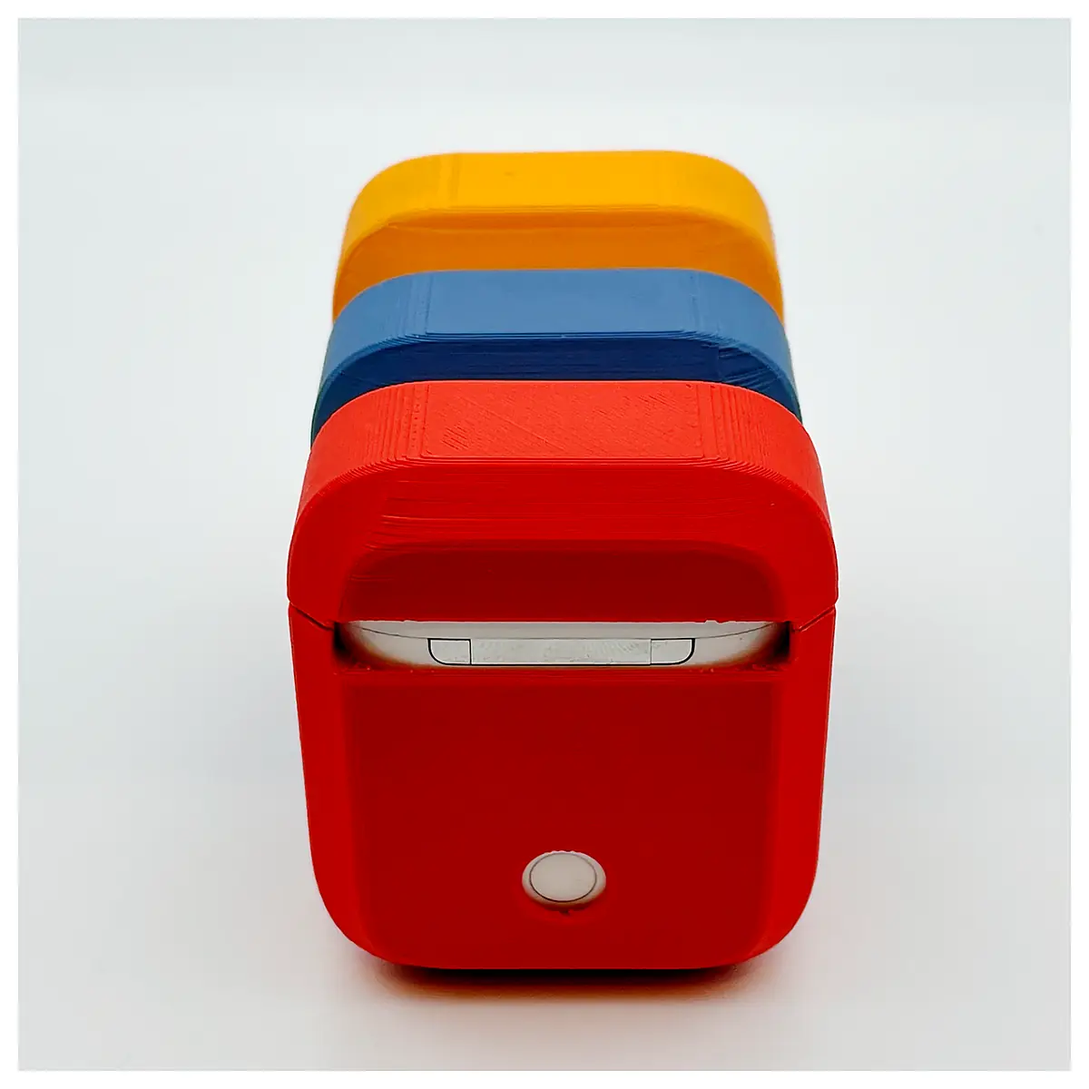 AirPods 12 Case Flat Edge Protection Drop Resistant Dustproof Durable Phone Case Universal Compatibility AirPods Case