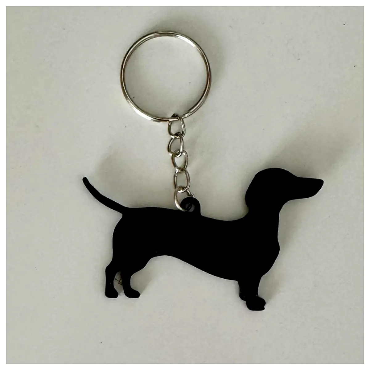 Dachshund Keychain Dog Memorial Gift Pet Ornament Dog Toy Cute Small Keychain