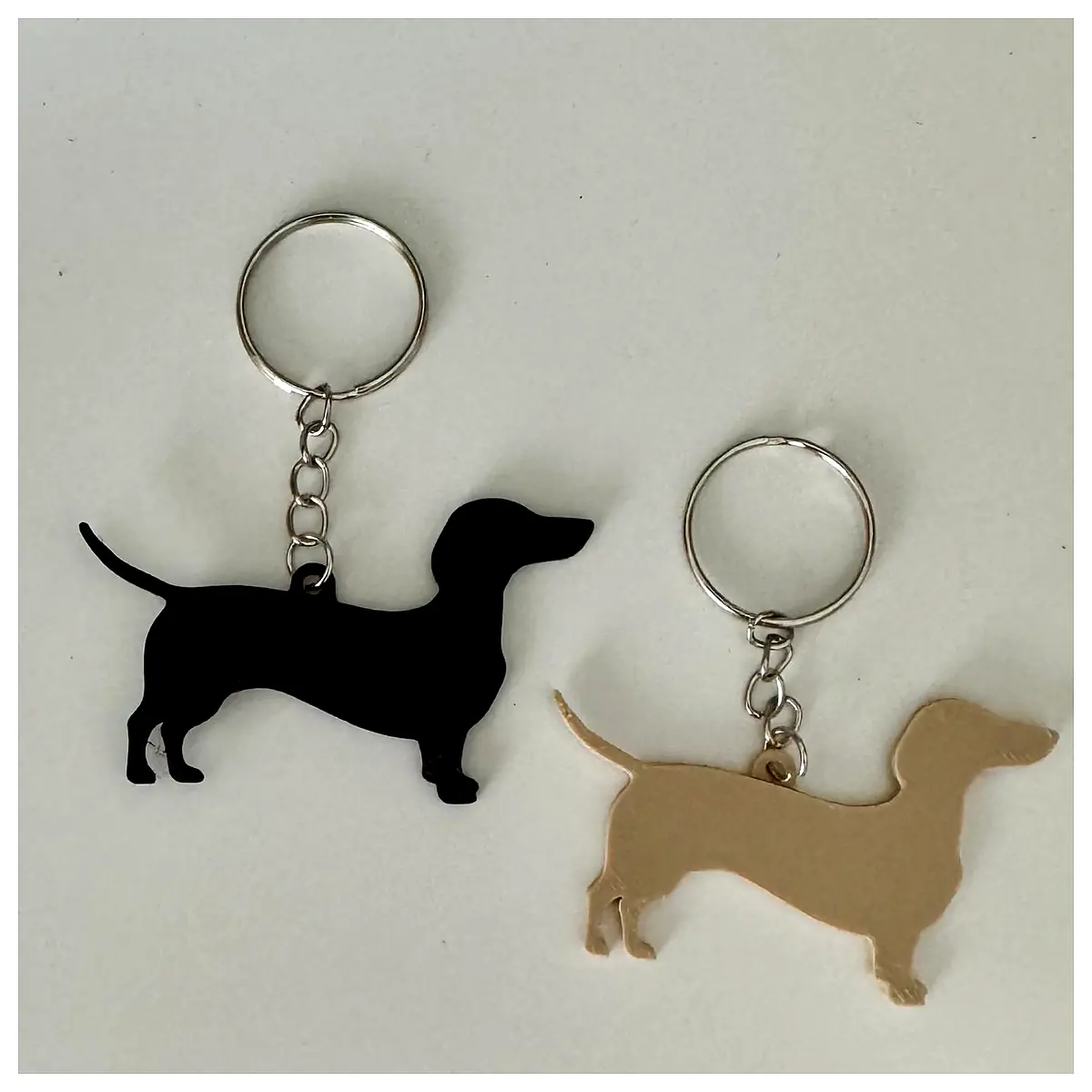 Dachshund Keychain Dog Memorial Gift Pet Ornament Dog Toy Cute Small Keychain