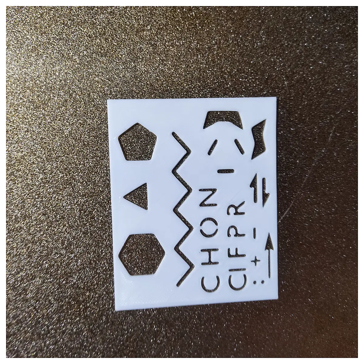 Organic Chemistry Stencil Study Aid Lab Model Teaching Science Education Element Symbols Reaction Formulas