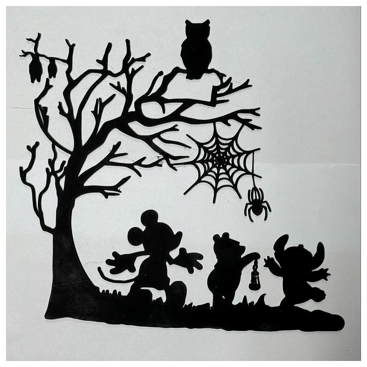 Halloween Cartoon Silhouettes Decorations Party Supplies Ghost Props Festive Decor Creative Gifts for Halloween