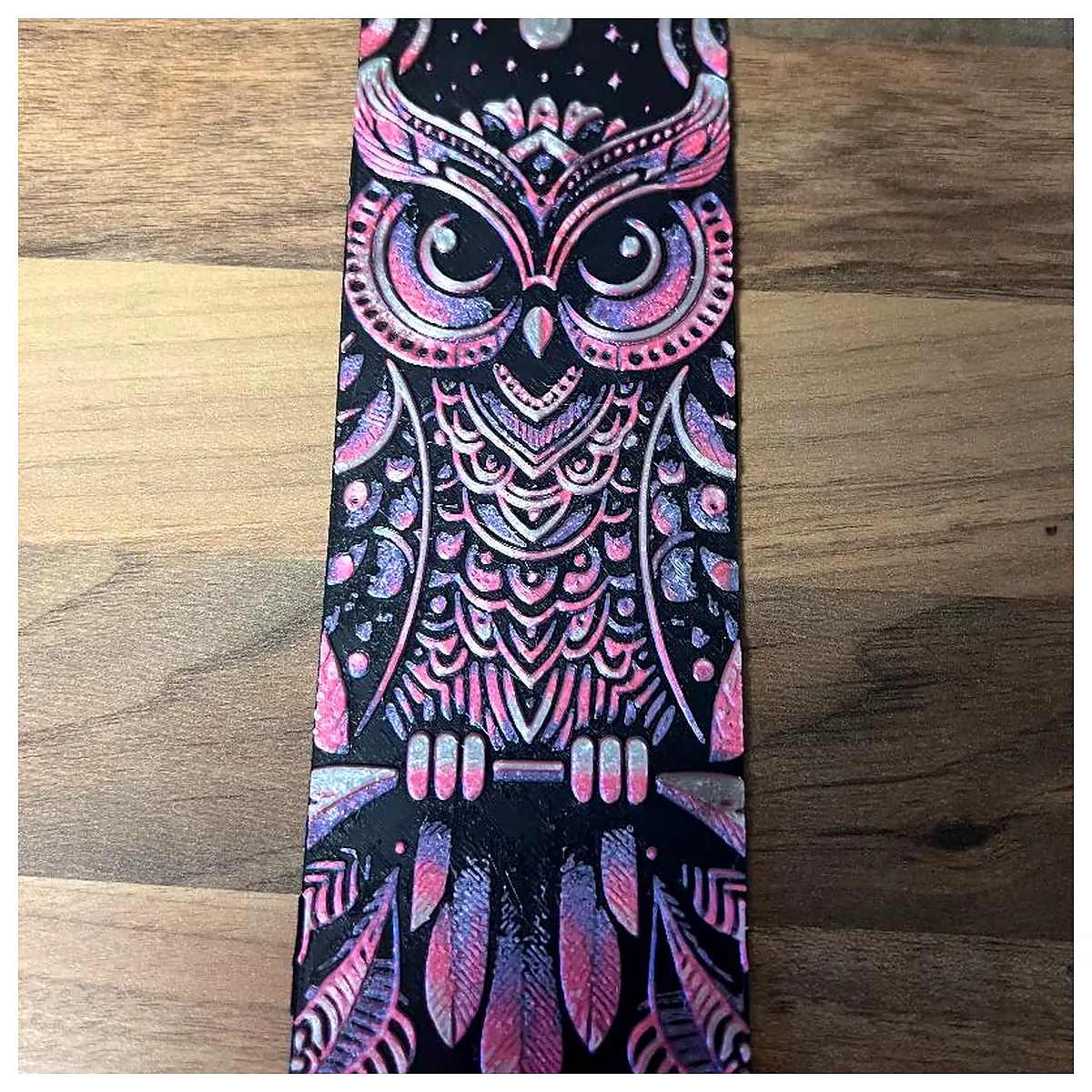 Mystical Owl Bookmark Creative Bookmark Student Gift Paper Book Memorial Gift Hobby Collection