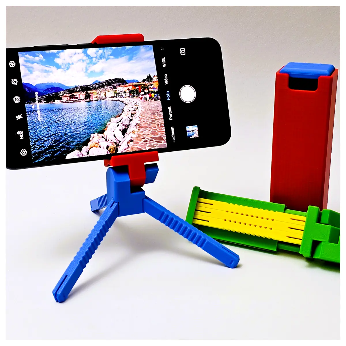 Ultra Compact Smartphone Tripod Mobile Stand Stable Shots Support Arm Desktop Portable