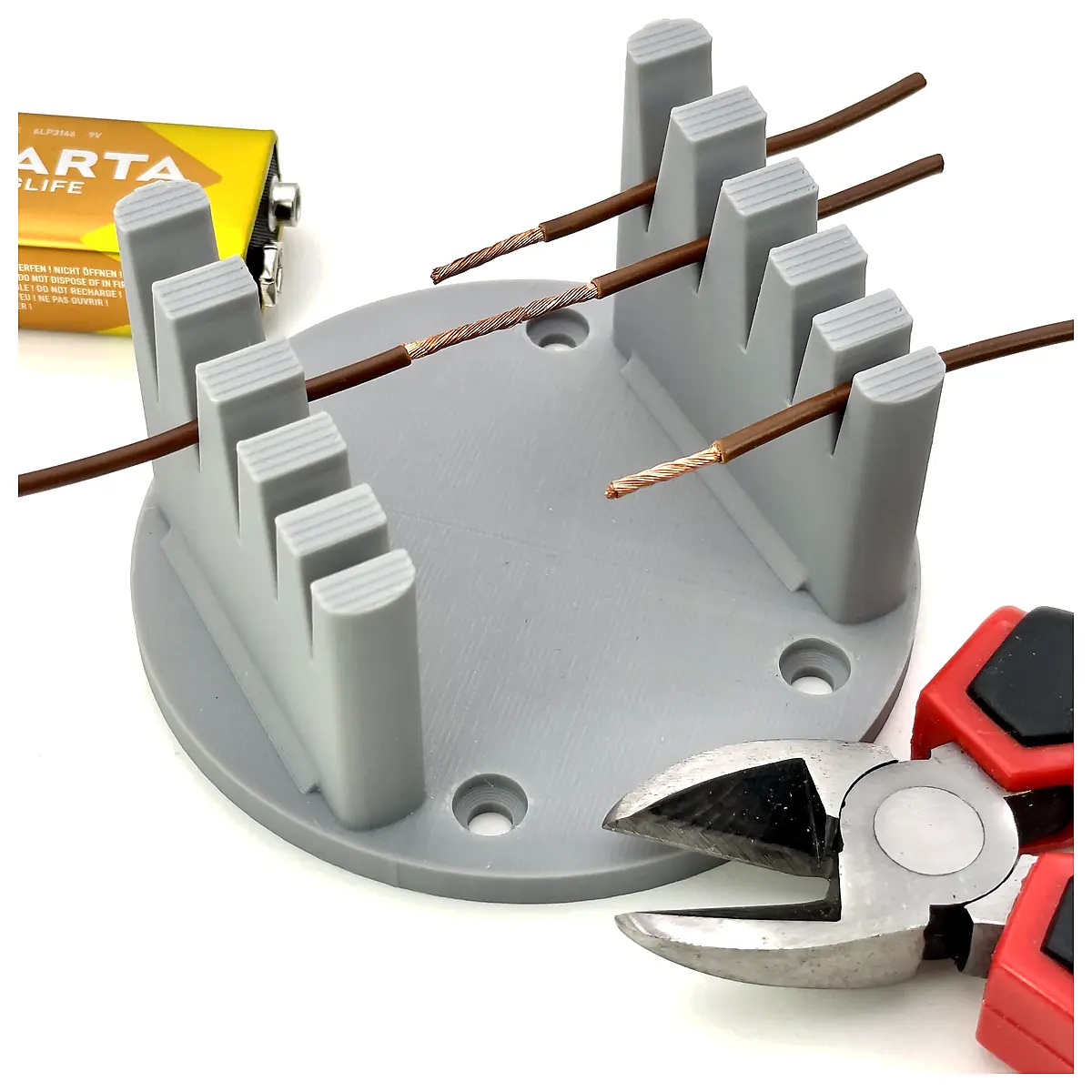 Soldering Cable Wire Holder Organizer Cable Management Tool Electrical Accessories Repair Parts Soldering Supplies